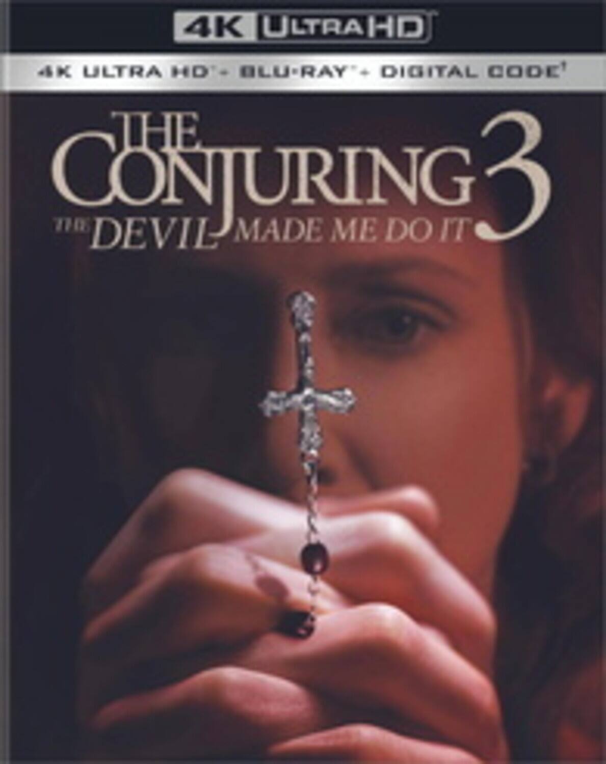 Front. The Conjuring 3: The Devil Made Me Do It - 4K Blu-Ray.