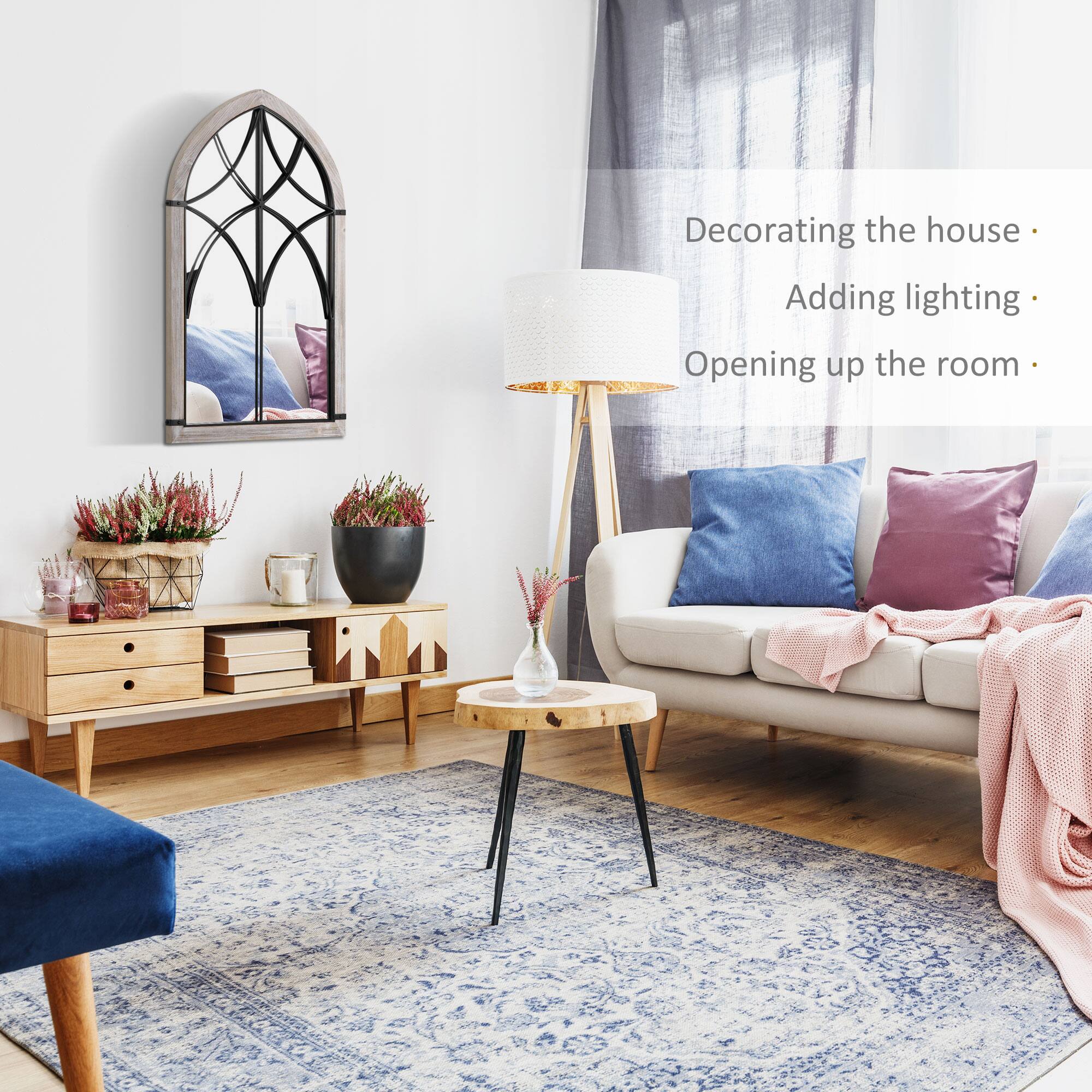 Decorating the house  
Adding lighting  
Opening up the room