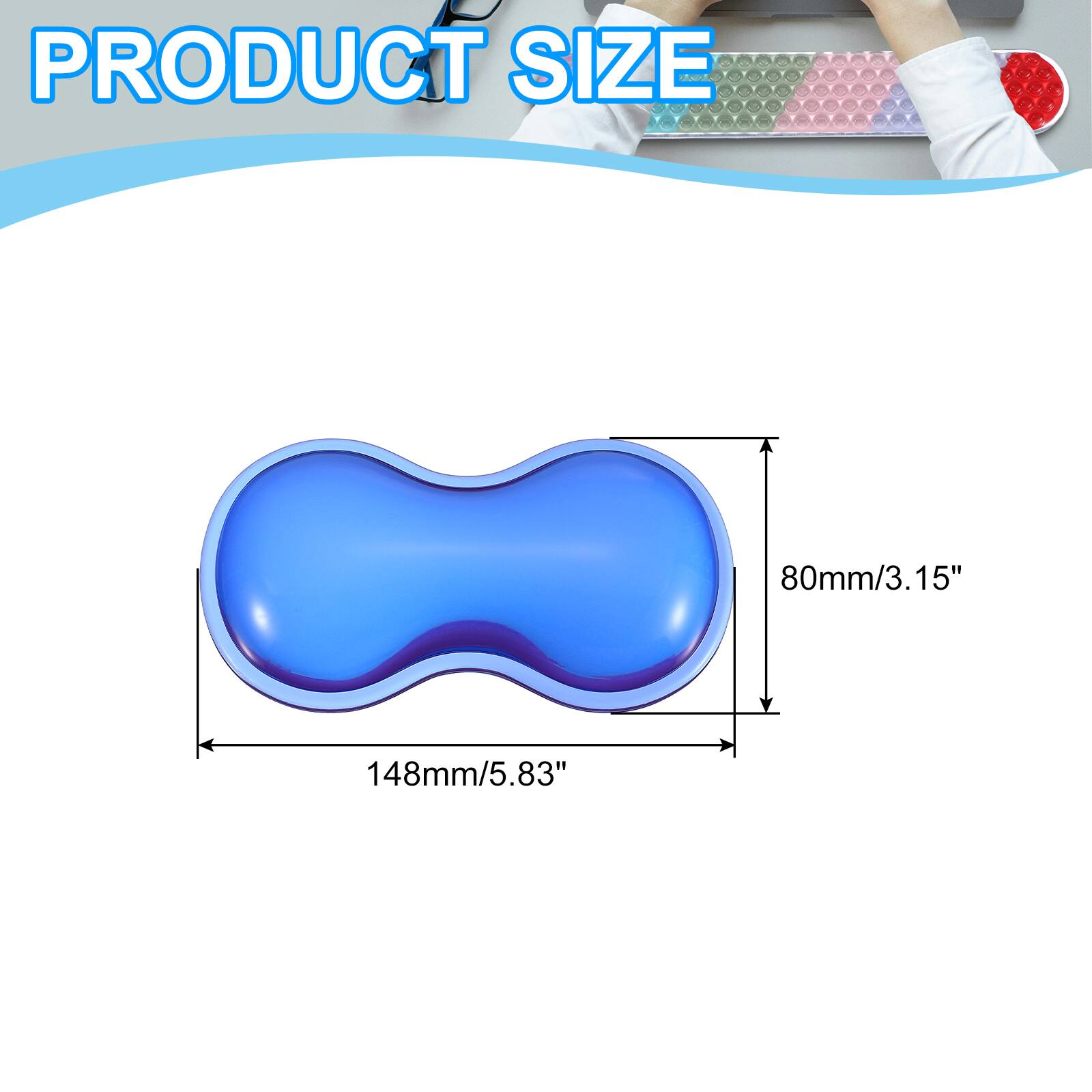 PRODUCT SIZE  
80mm/3.15" x 148mm/5.83"