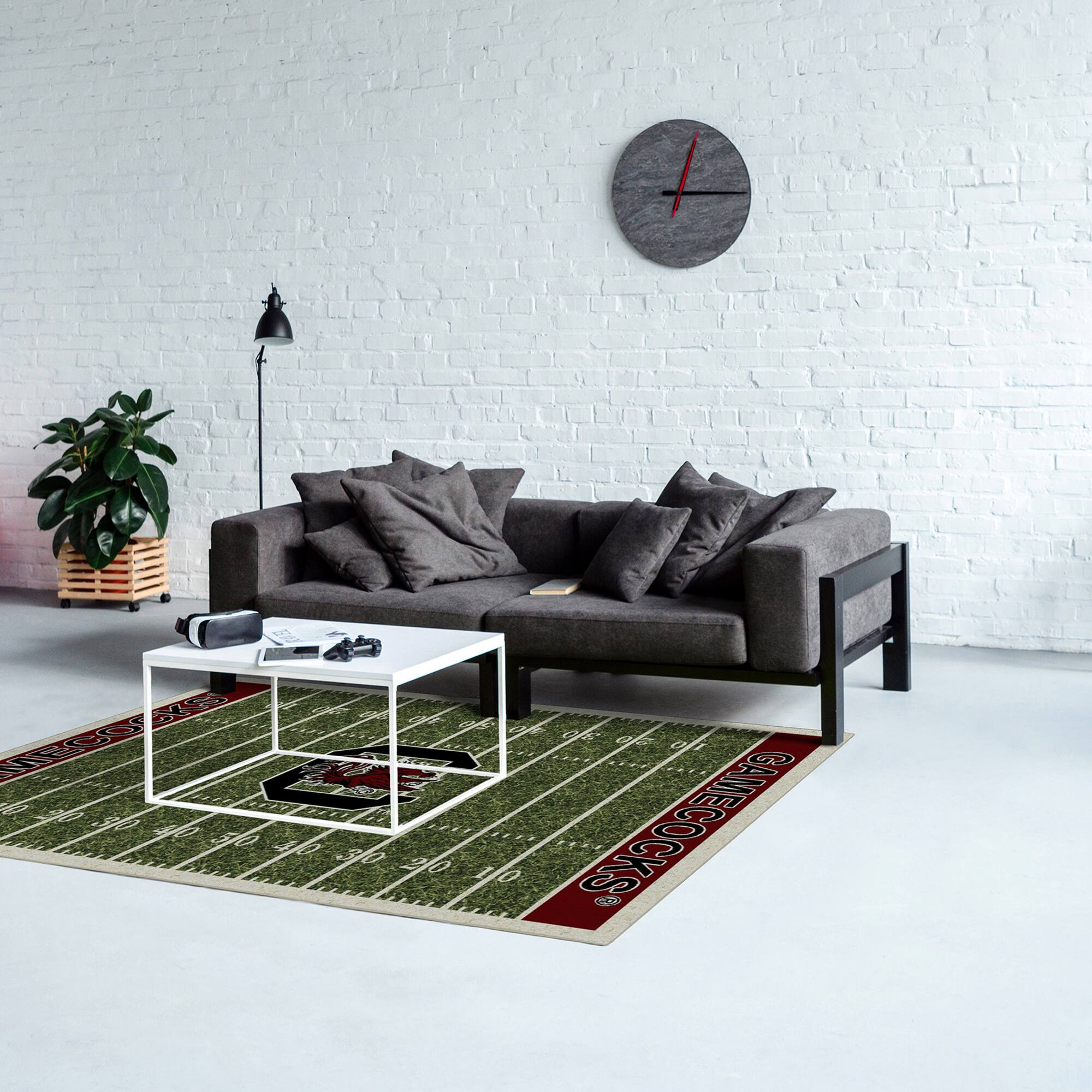 Alt View 1. Imperial - South Carolina Gamecocks 3'10" x 5'4" Homefield Rug - Black.