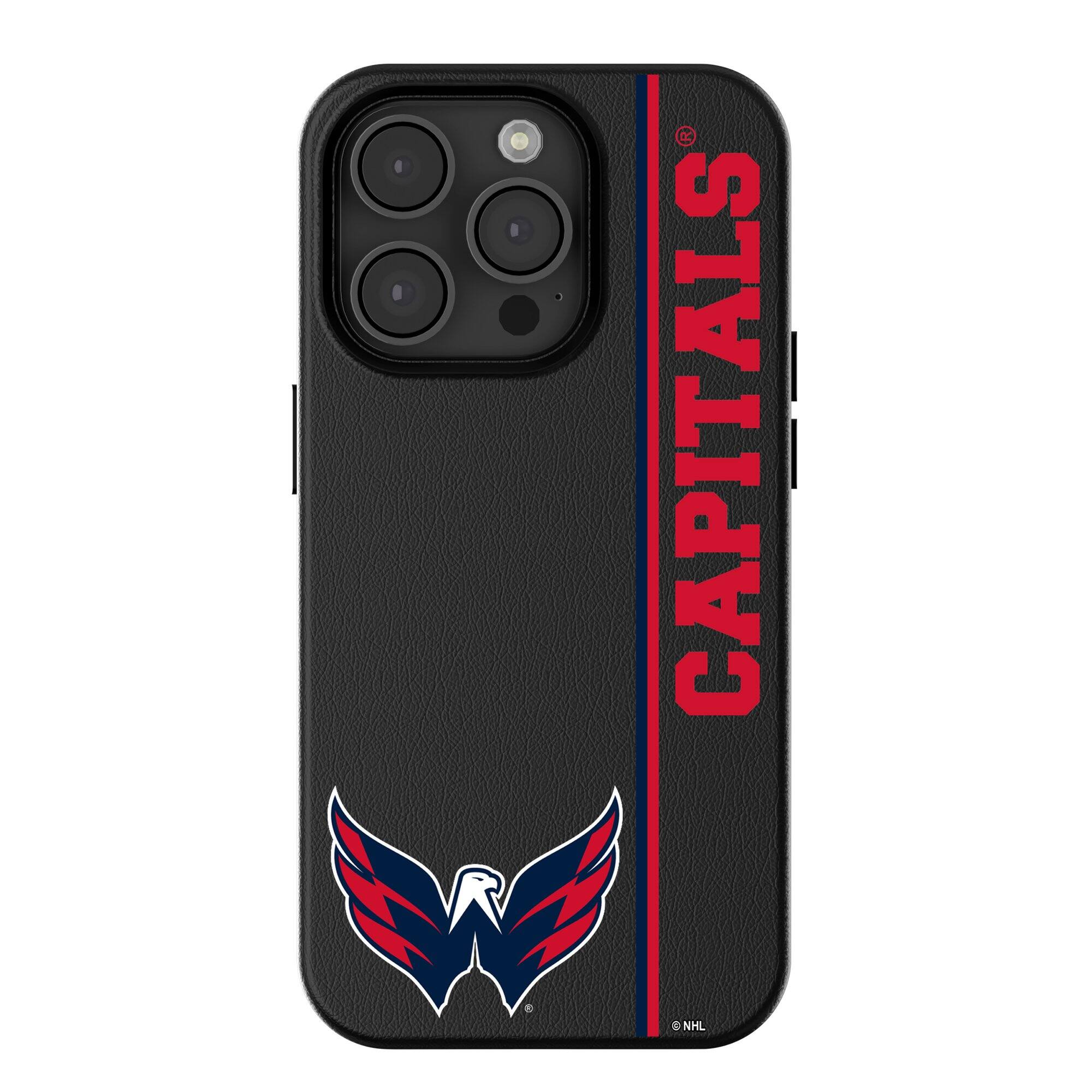 Keyscaper - NHL - Washington Capitals Sidebar Magnetic iPhone Case - 15 - Black price history on PriceWatchPro