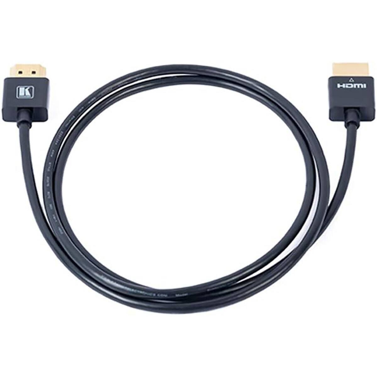 Alt View 3. Kramer - Kramer Electronics C-HM/HM/PICO High-Speed HDMI Cable w/Ethernet, Black, 6'.