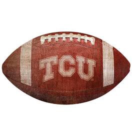 Fan Creations - TCU Horned Frogs 12'' Football Sign - Multicolor