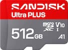 SANDISK Ultra PLUS microSD V10 XC I 512GB A1