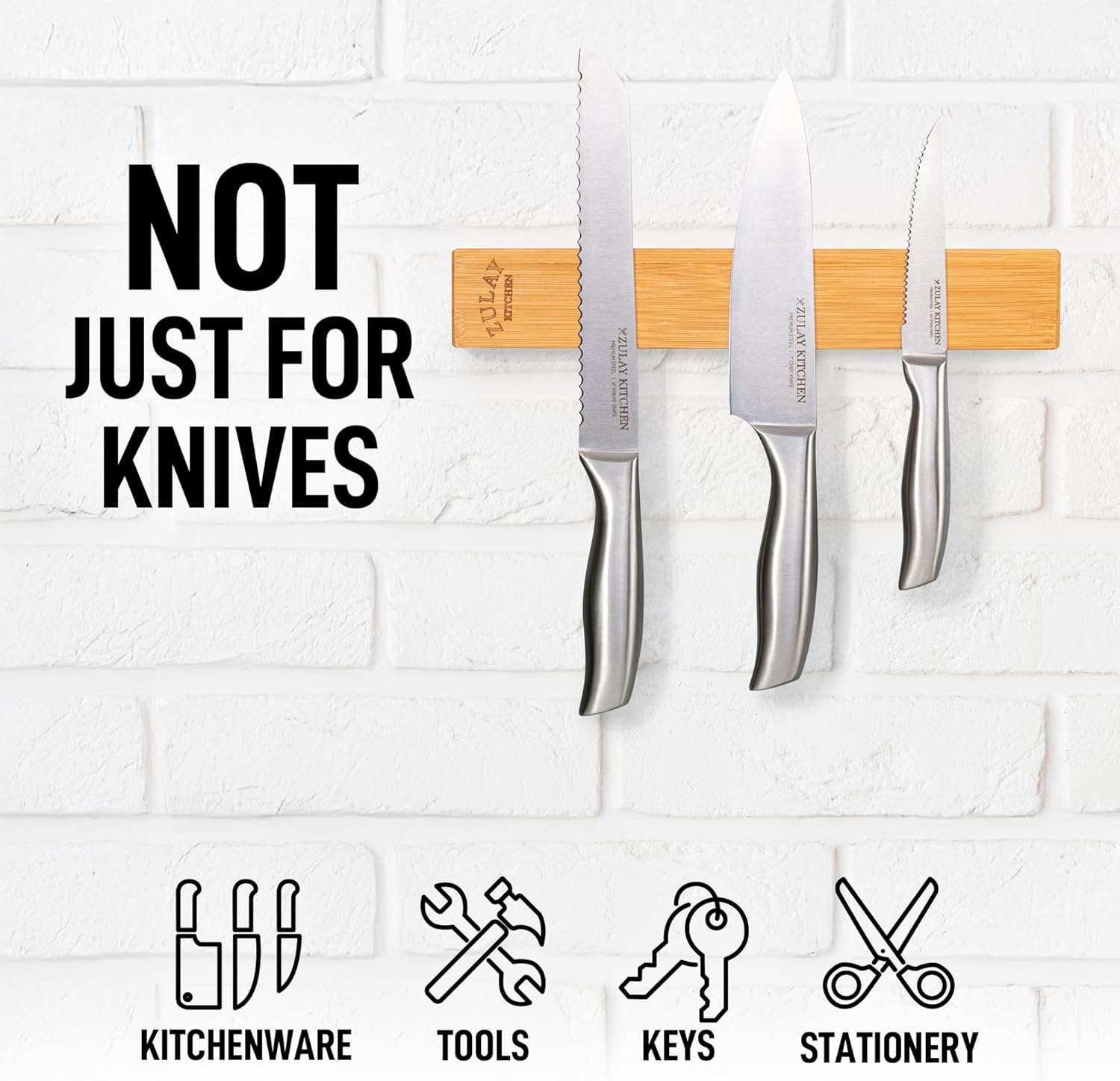 NOT JUST FOR KNIVES  
ZULAY KITCHEN  
KITCHENWARE TOOLS & STATIONERY