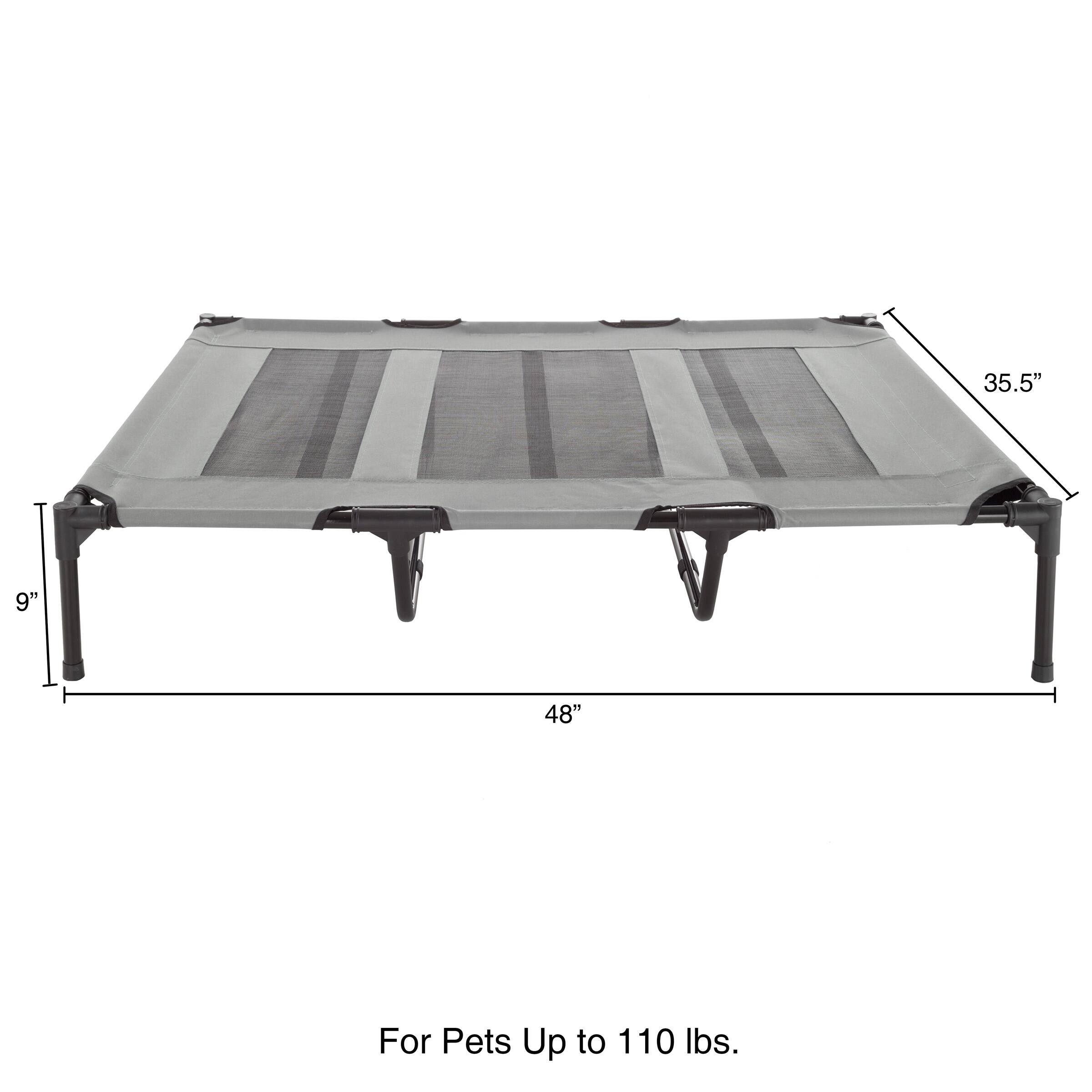 35.5" x 9" x 48" For Pets Up to 110 lbs.