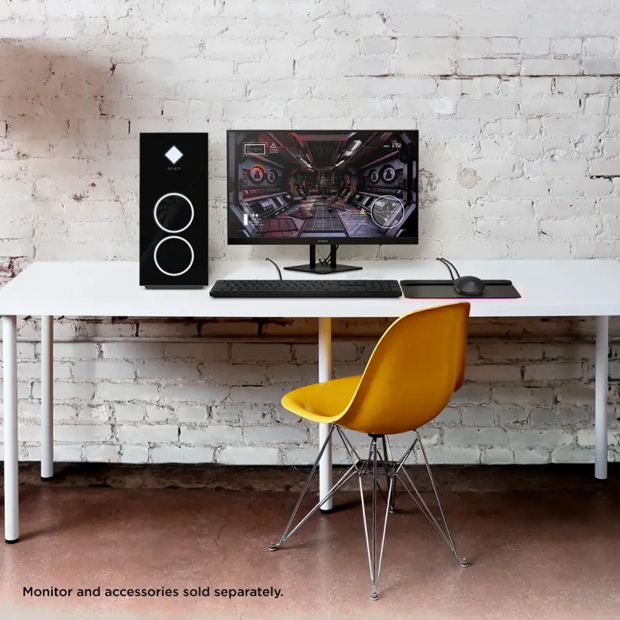 Monitor and accessories sold separately.
