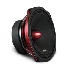 Front. DS18 Audio - PRO-X 6x9" Mid-Range Loudspeaker with Bullet and Grille, 200W RMS 4-Ohm.