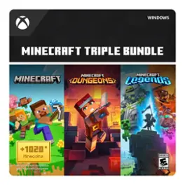 Minecraft Triple Bundle Standard Edition - Windows [Digital]