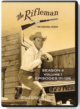 The Rifleman: Season 4 Volume 1 (Episodes 111 - 126) - DVD