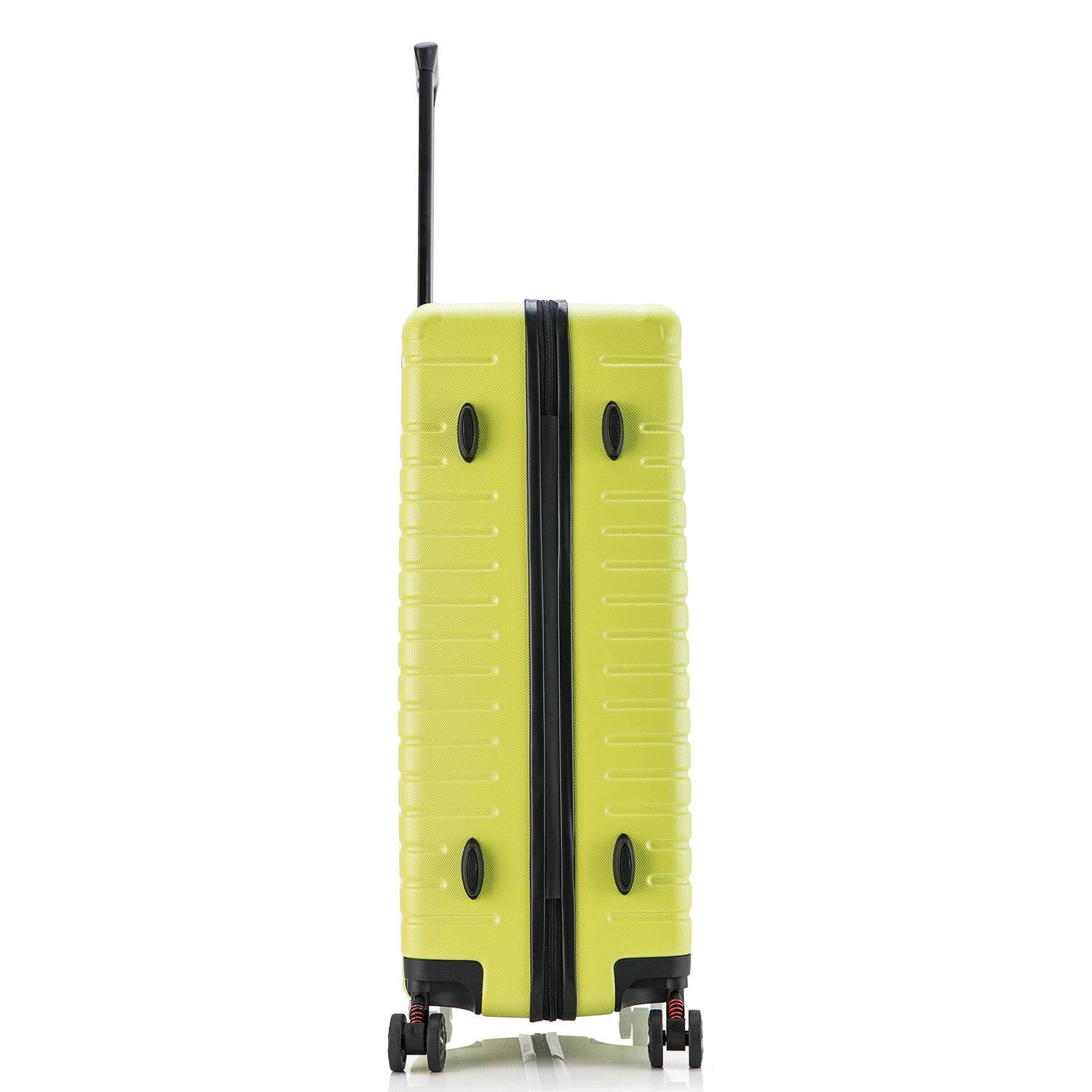 Alt View 3. InUSA - Deep lightweight hardside spinner luggage 28" - GREEN.