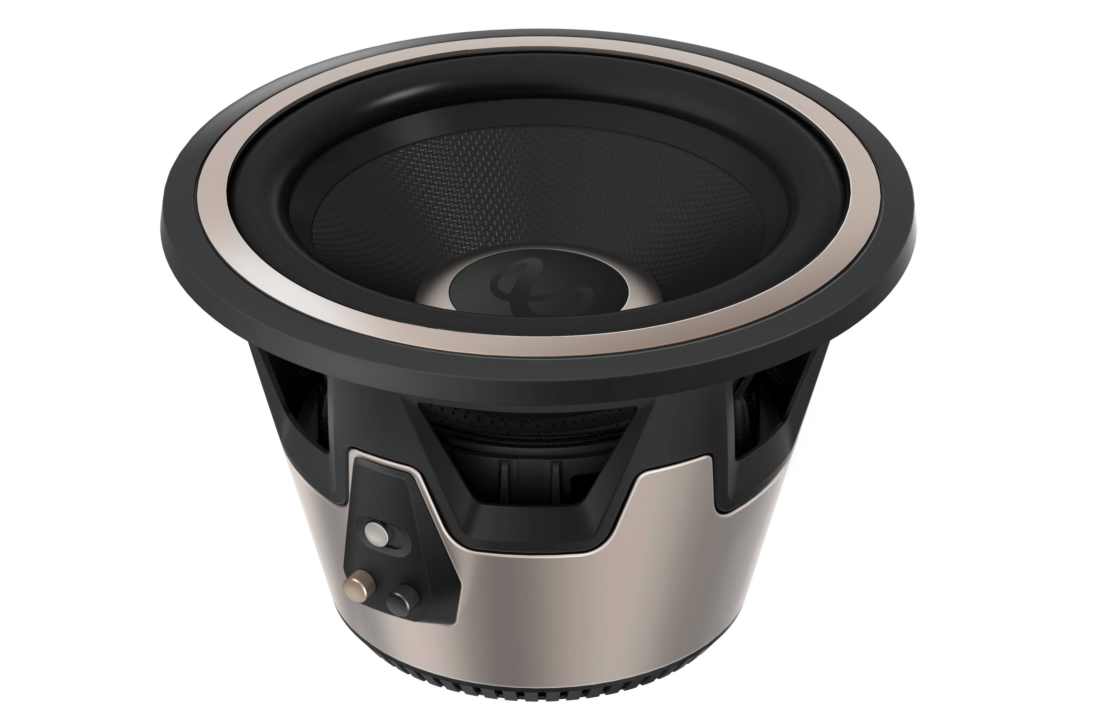 Alt View 10. Infinity - Infinity KAPPA-1000W KAPPA 10 Inch Subwoofer with SSI (Selectable Smart Impedance) - Black/Gray.