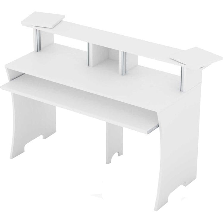 Alt View 5. Glorious - GLORIOUS Workbench Work Console (White) - White.