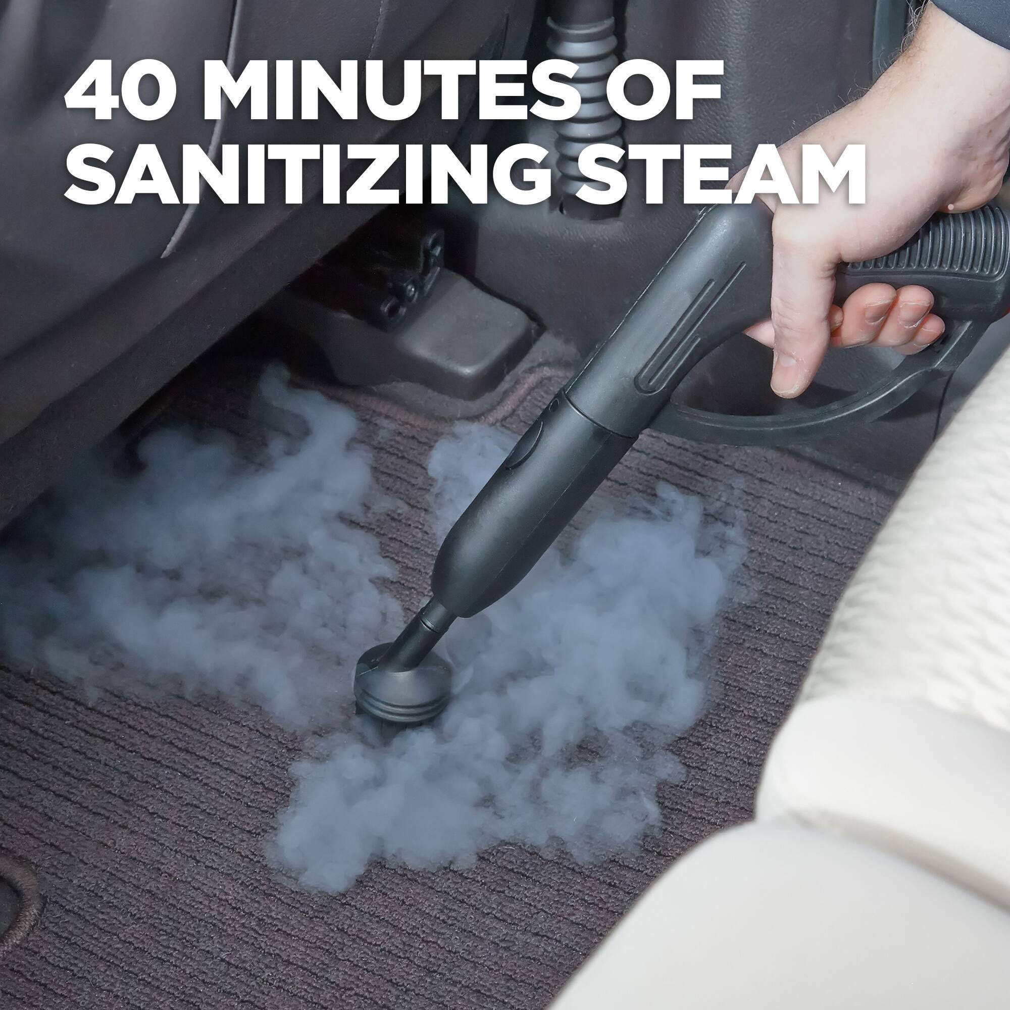 40 Minutes of Sanitizing Steam