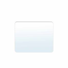 WELLFOR - 40 in. W. x 32 in. H Rectangular Aluminum Framed Wall-Mounted Bathroom Vanity Mirror - White