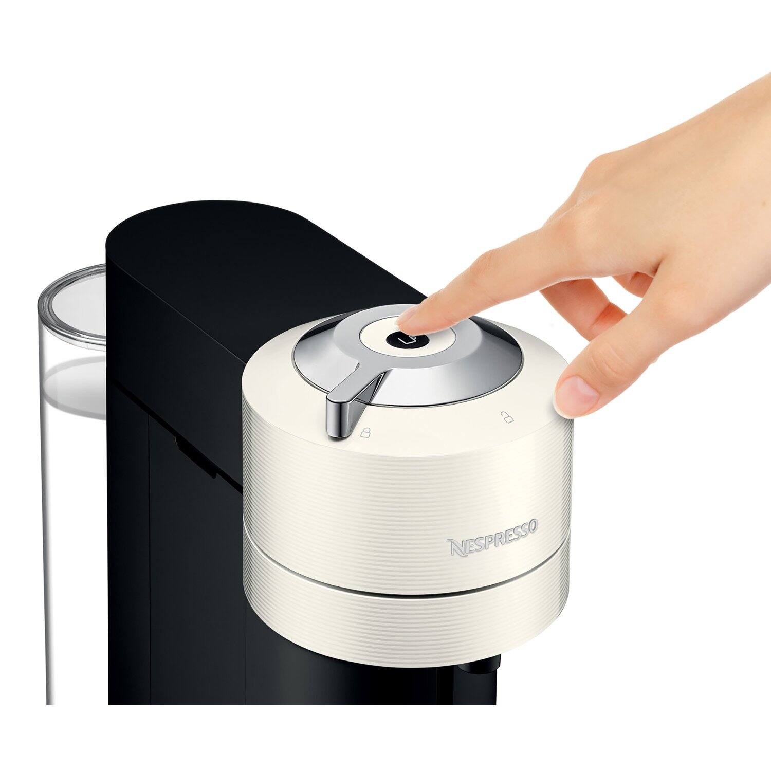 Alt View 7. Nespresso - Vertuo Next Premium Coffee and Espresso Maker in White - White.