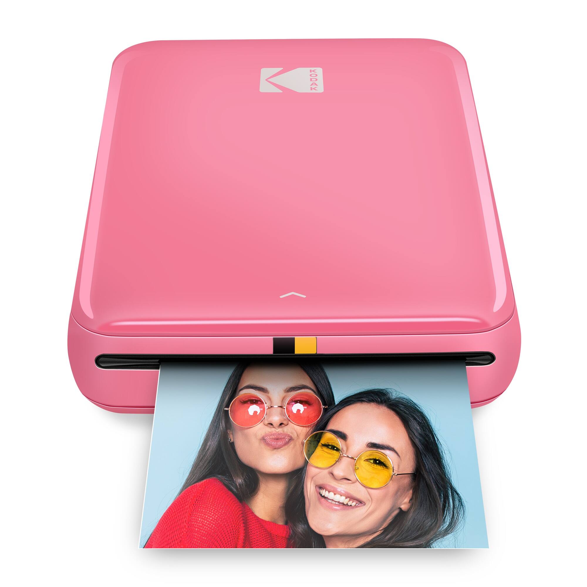 Alt View 1. Kodak - Step Mobile Instant Photo Printer 2x3" & Photo Paper Go Bundle for iOS & Android - Pink.