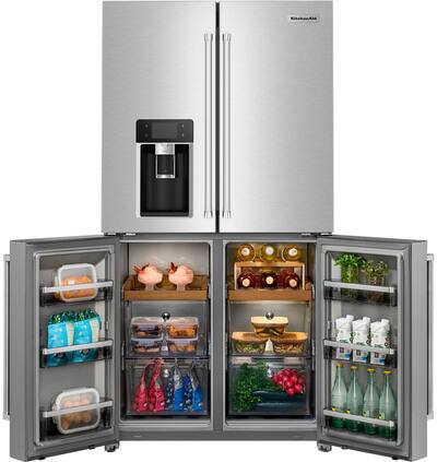 KitchenAid 19.4 Cu. Ft. French Door Refrigerator with Flexible KitchenAid 19.4 Cu. Ft. French Door Refrigerator with Flexible