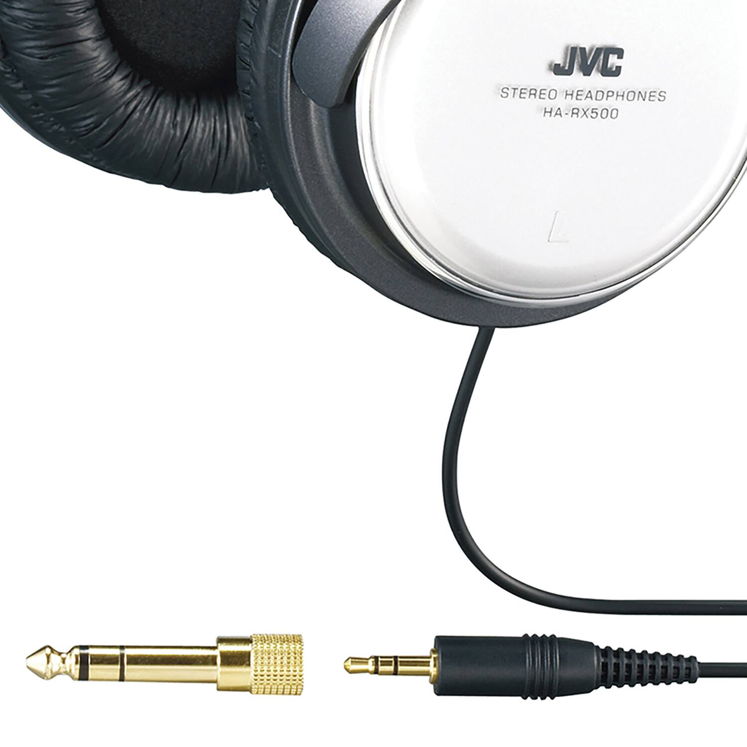JVC  
STEREO HEADPHONES  
HA-RX500