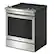 Alt View 1. Maytag - 6.4 Cu. Ft. Slide-In Electric Range with Air Fry - Fingerprint Resistant Stainless Steel.