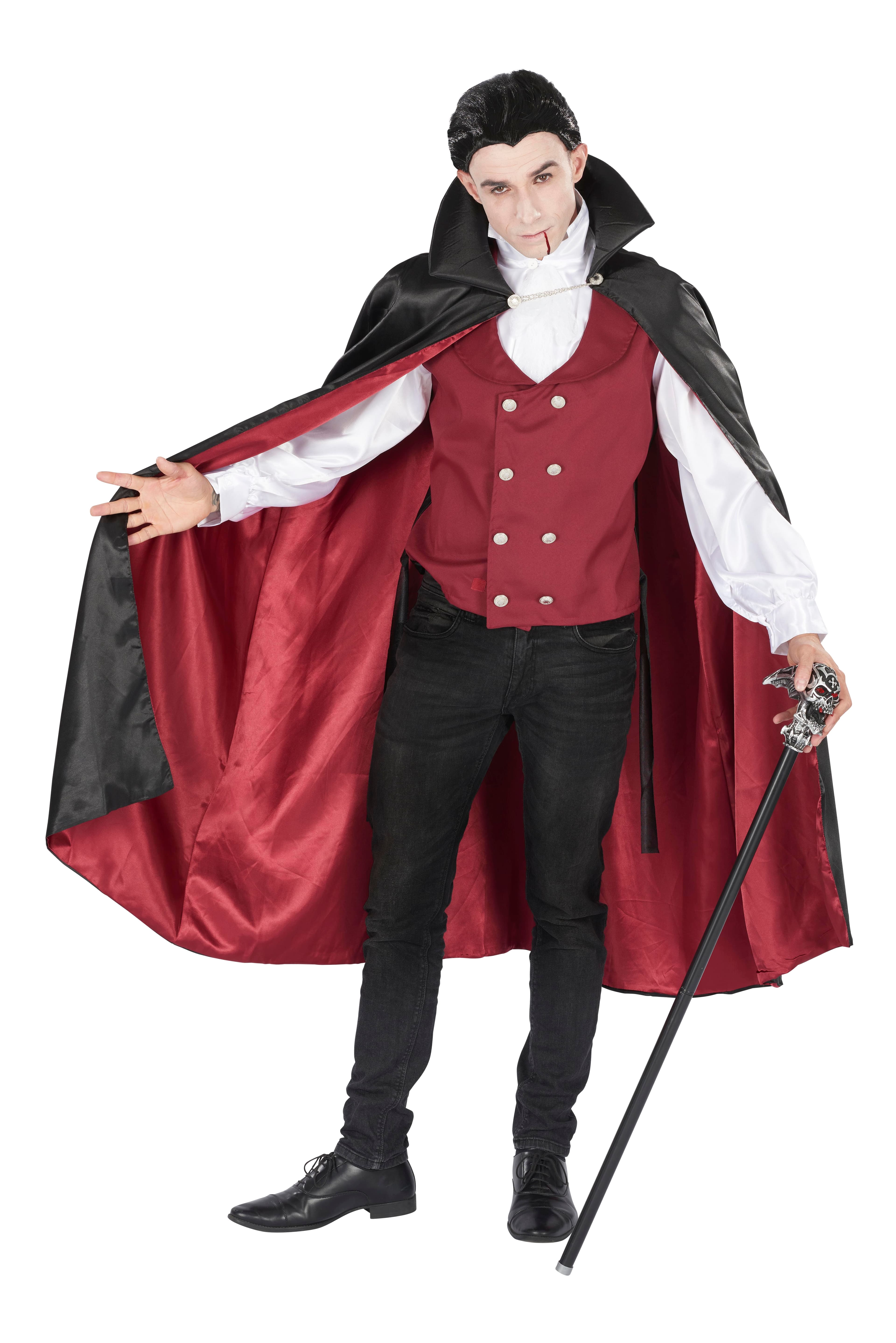 Orion Costumes - Vampire Adult Costume | One Size - Red price history on PriceWatchPro