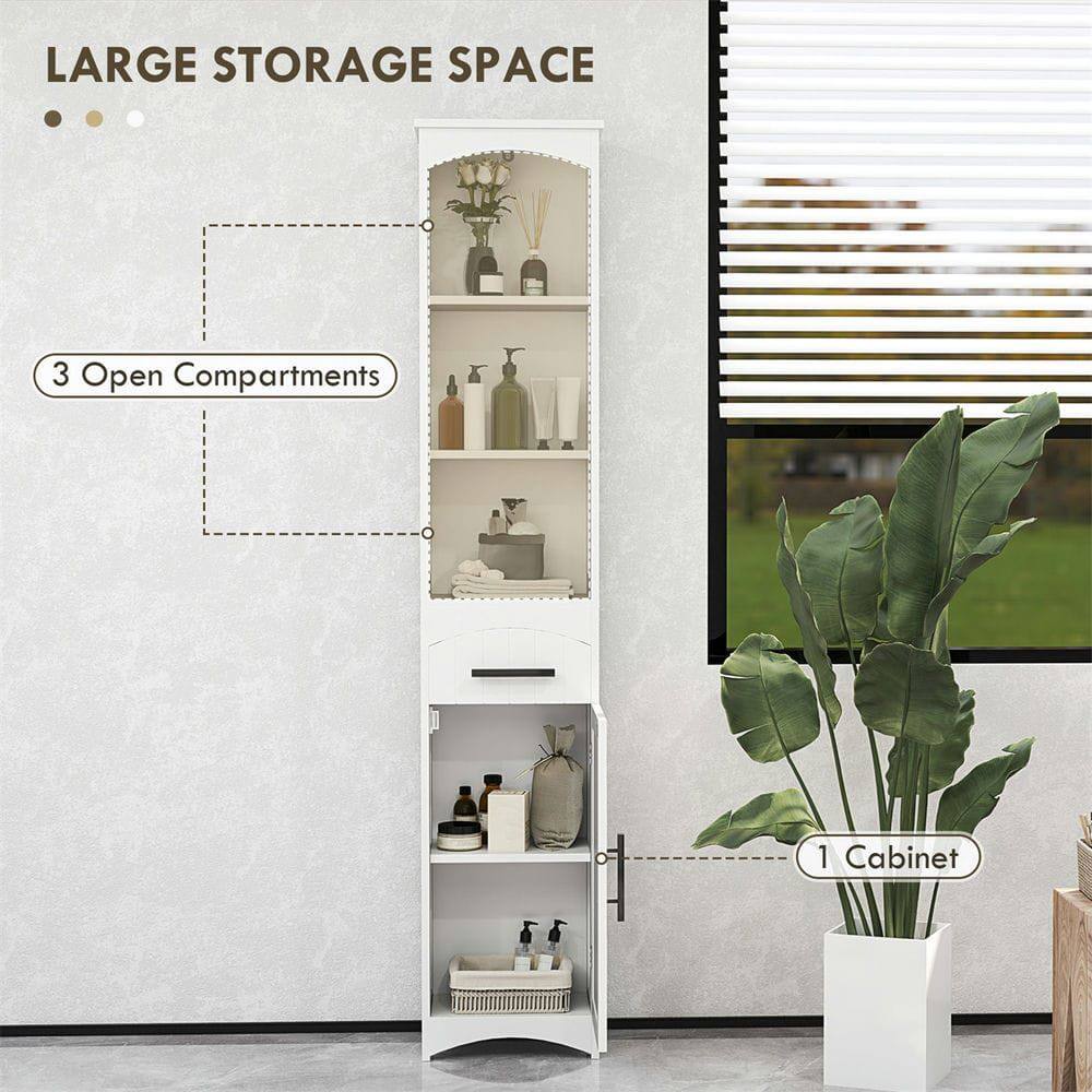 LARGE STORAGE SPACE

3 Open Compartments

1 Cabinet