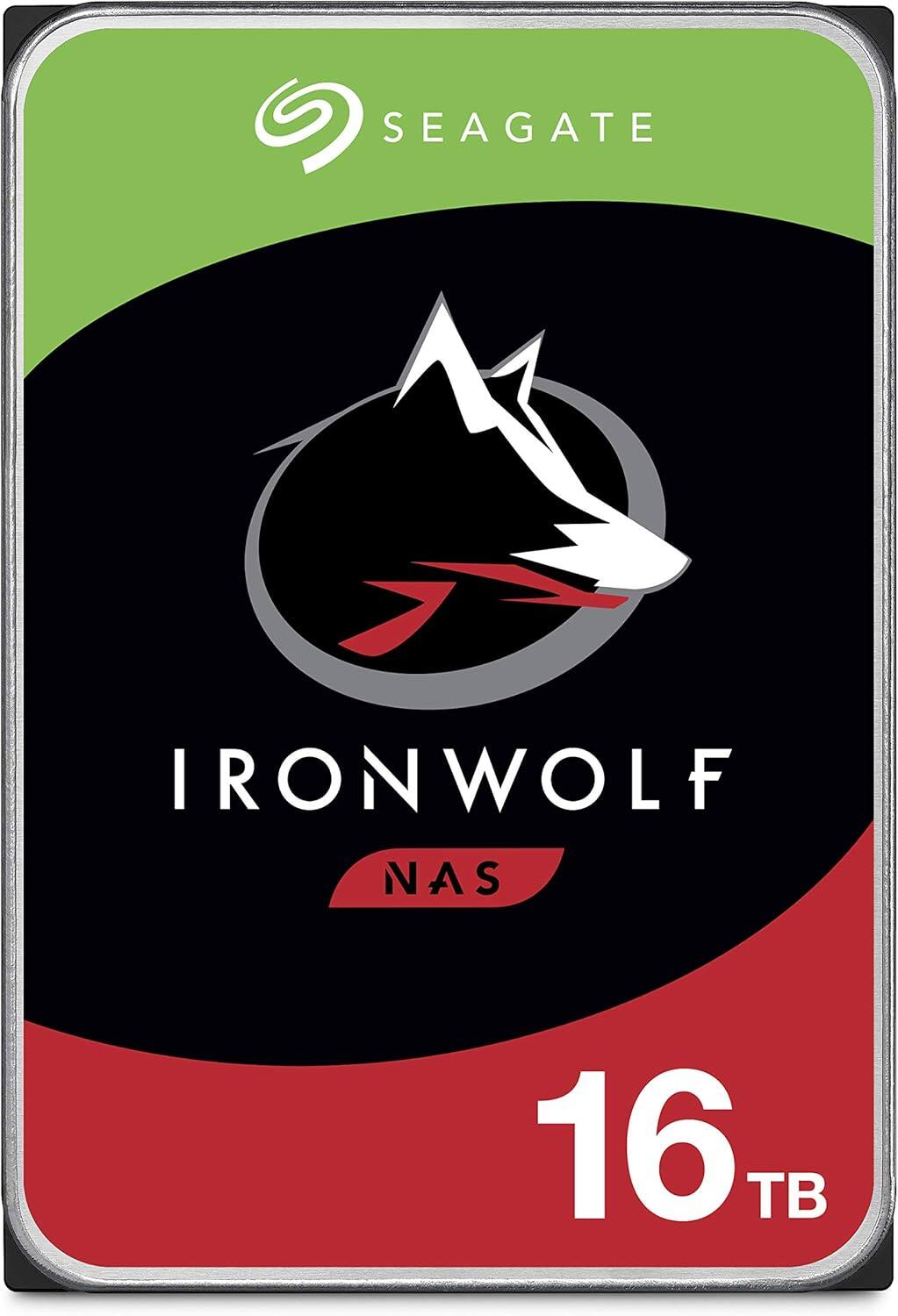 SEAGATE  
IRONWOLF  
NAS  
16 TB