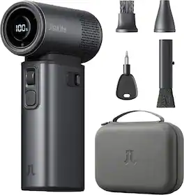 Jisulife - Handheld Fan Ultra2 With Case - Dark Gray