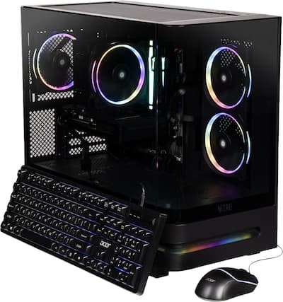 Acer Nitro 65 Gaming Desktop AMD Ryzen 9 9900X 2024 NVIDIA GeForce Acer Nitro 65 Gaming Desktop AMD Ryzen 9 9900X 2024 NVIDIA GeForce