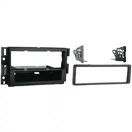 Front. Metra - Iso Single-din Dash Installation Multi Kit For Select 2006 Through 2023 Gm Vehicles.