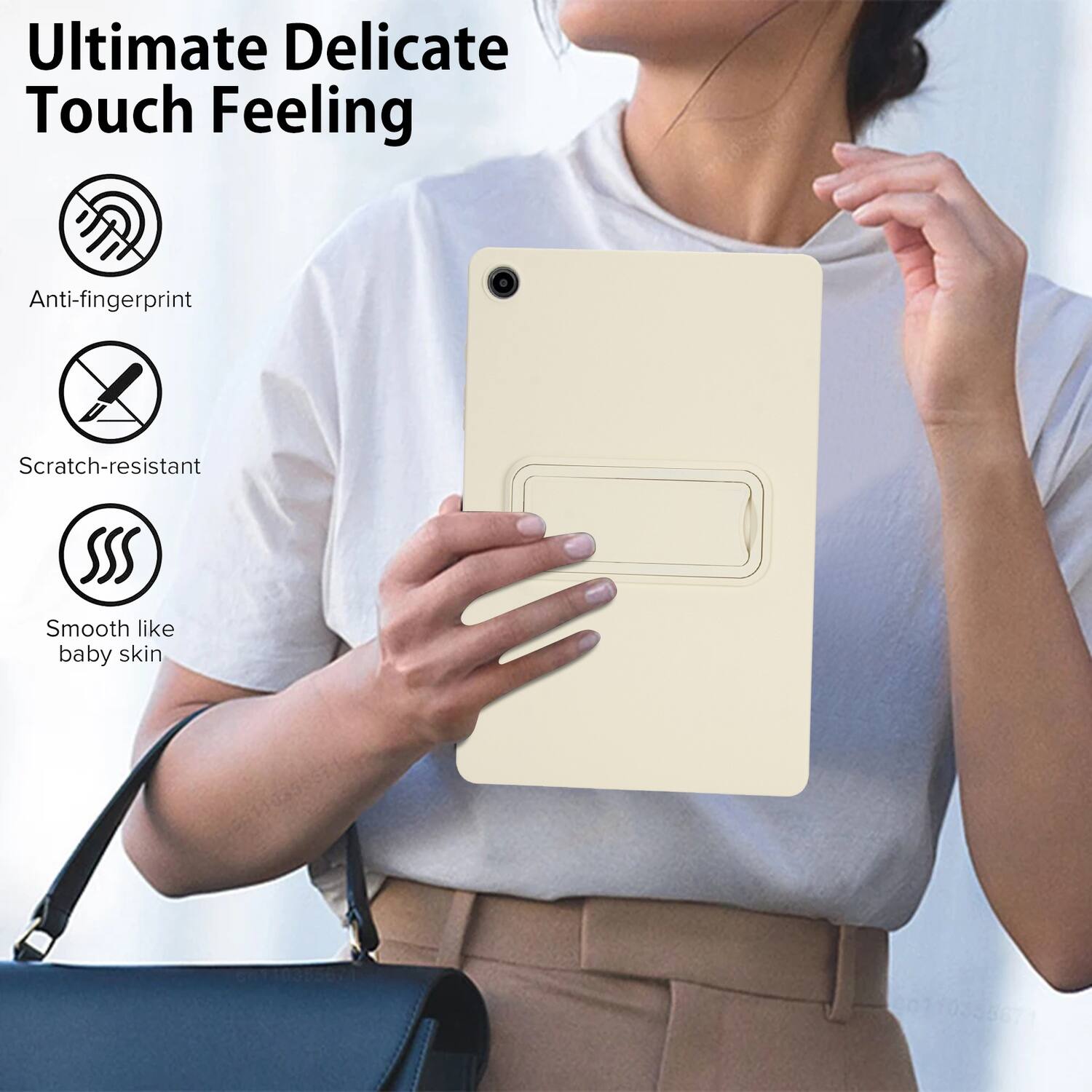 Ultimate Delicate Touch Feeling

- Anti-fingerprint
- Scratch-resistant
- Smooth like baby skin