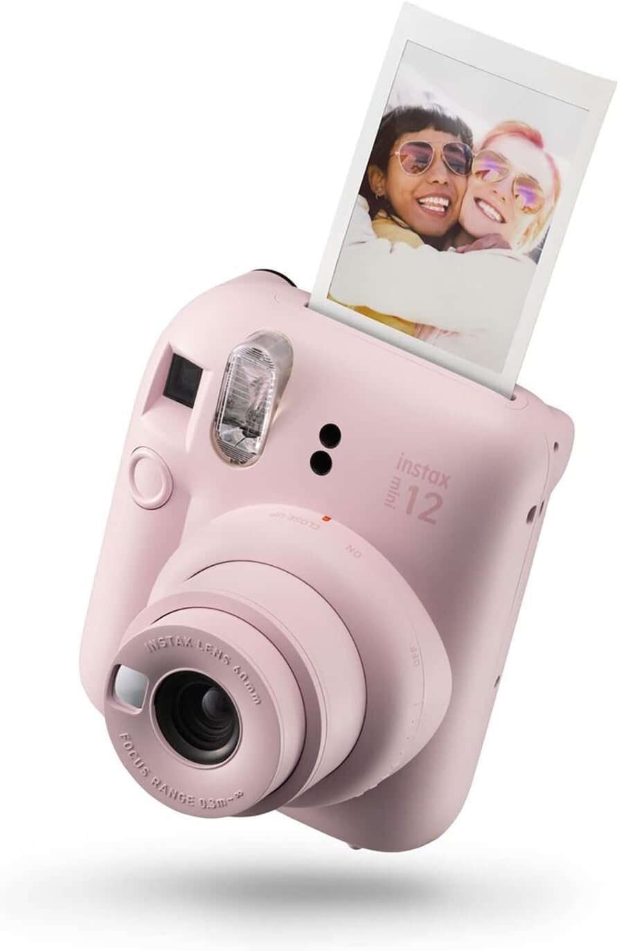 instax mini 12 INSTAX LENS 50mm FOCUS RANGE .3m-* OFF