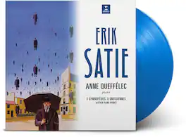 Anne Quefelec - Satie: GymnopEdies & Gnossiennes - Blue Vinyl - VINYL LP