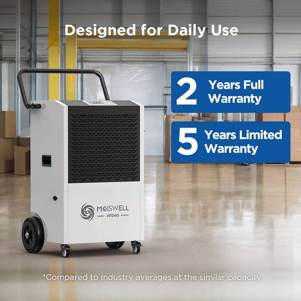 Designed for Daily Use

2 Years Full Warranty

5 Years Limited Warranty

*Compared to industry averages at the similar capacity
