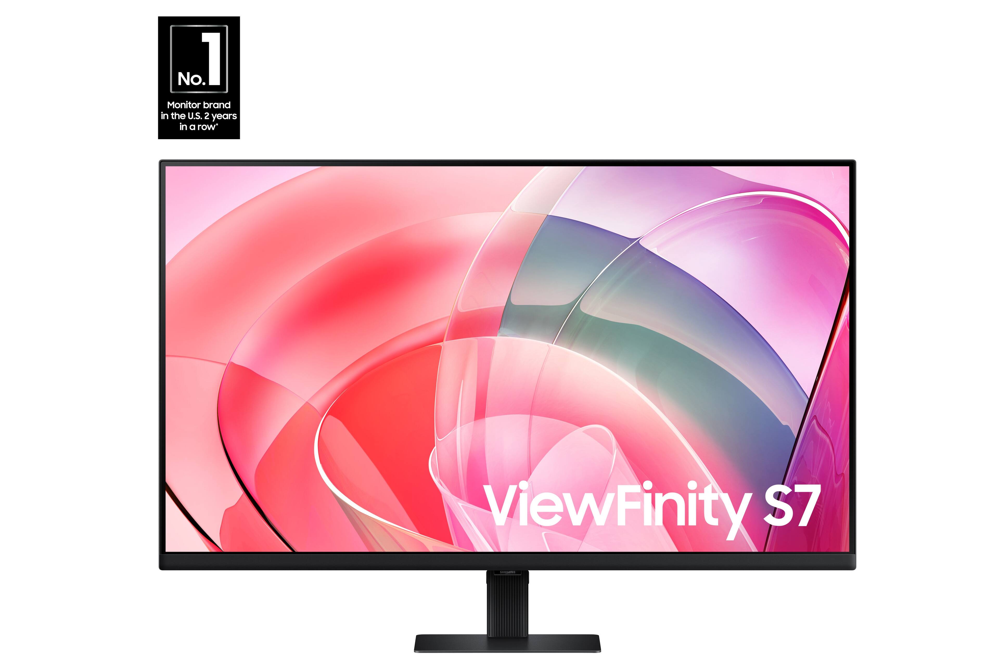 1. No. Monitor brand in the U.S. 2 years in a row
2. ViewFinity S7