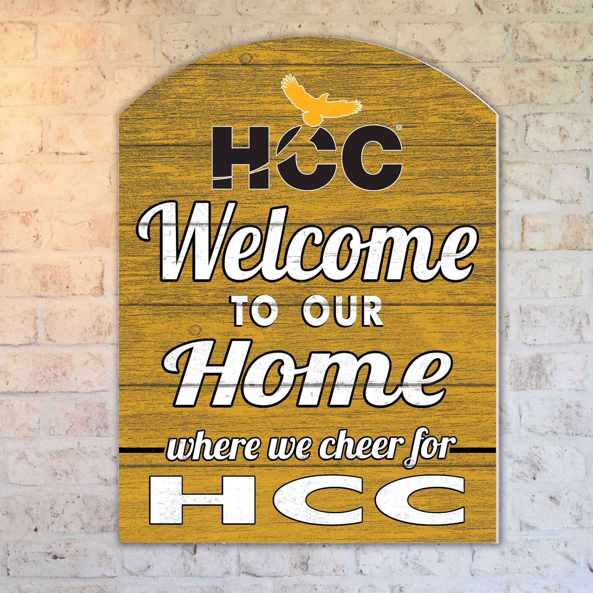 HCC Welcome to our Home where we cheer for HCC