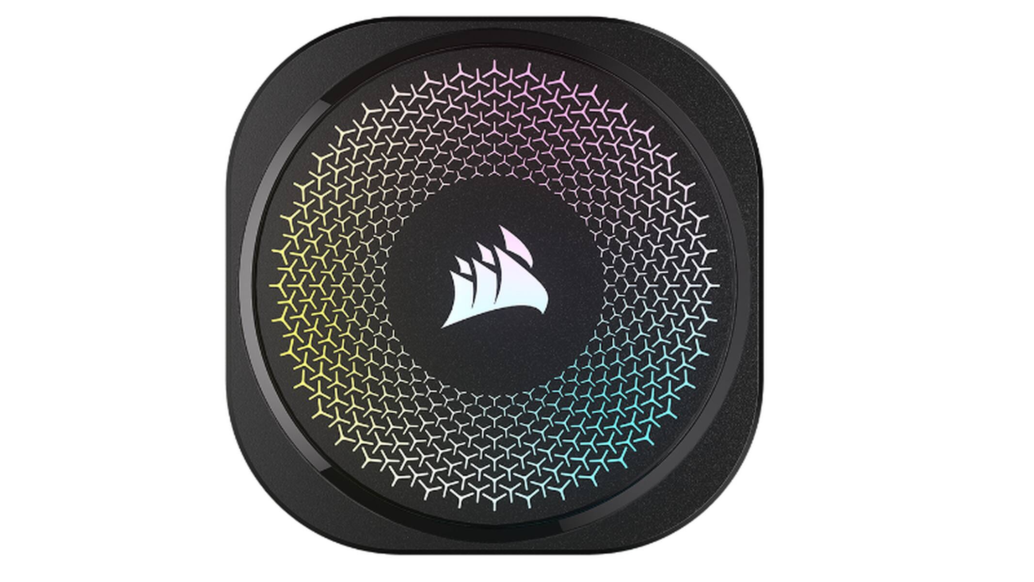 Alt View 7. CORSAIR - iCUE LINK TITAN 420 RX RGB AIO Liquid CPU Cooler - Black.