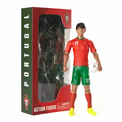 PORTUGAL
ACTION FIGURE
WARNING: HAZARD - Small parts. Not for children under 3 years.