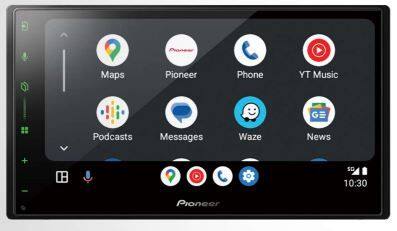 Maps  
Pioneer  
Phone  
YT Music  
Podcasts  
Messages  
Waze  
News  

10:30