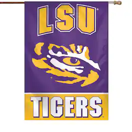 WinCraft - LSU Tigers 28" x 40" Tiger Eye House Flag - Multicolor