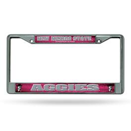 Rico Industries - New Mexico State Aggies Chrome License Plate Frame - Multi