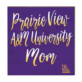 Jardine - Prairie View A&M Panthers 10'' x 10'' Mom Plaque - Purple