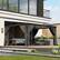 Back. Famapy - Extra Large Outdoor Gazebo with Steel Roof and Aluminum Frame, Curtains & Netting for Patio, Deck, Garden.