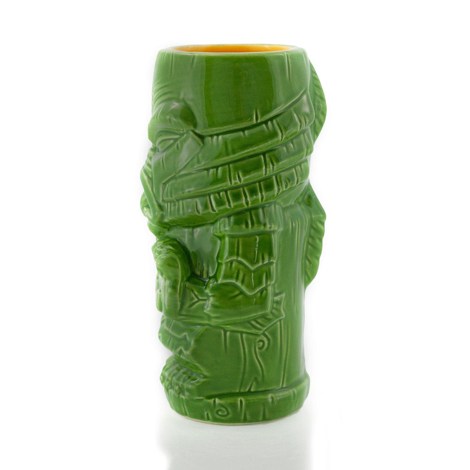 Alt View 1. ThinkGeek - Geeki Tikis Monsters Gill-Man Ceramic Mug | Holds 18 Ounces - Green.