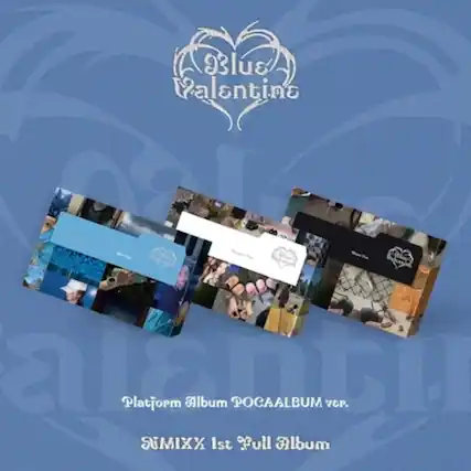 Sure, here is the corrected and grouped text:
- **Blue Valentine**
- **Platform Album POCALBUM ver.**
- **SUMIXX 1st Full Album**