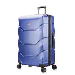DUKAP - Zonix Lightweight Hardside Spinner Luggage 30" Luggage - Blue