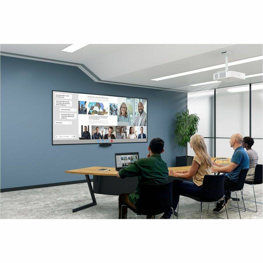 Alt View 5. Epson - Epson PowerLite L L890E Standard Throw 3LCD Projector - 21:9 - Ceiling Mountable - White - 1920 x 1200 - Front, Rear - White.