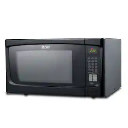 Commercial Chef - Countertop Microwave Oven 1.6 Cu. Ft. 1000W - Black