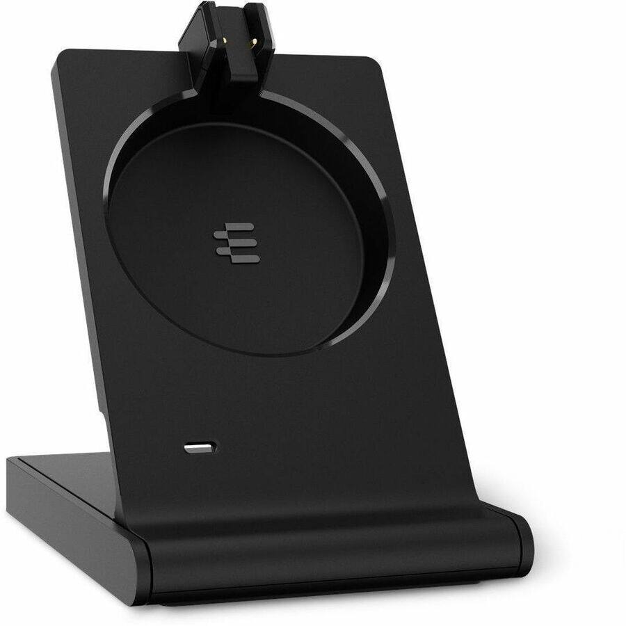 Alt View 1. EPOS - EPOS IMPACT 5000 Go Headset - Microsoft Teams Certification - Mono - Wireless - DECT - 442 ft - 32 Ohm - 20 Hz to 20 kHz - Black.