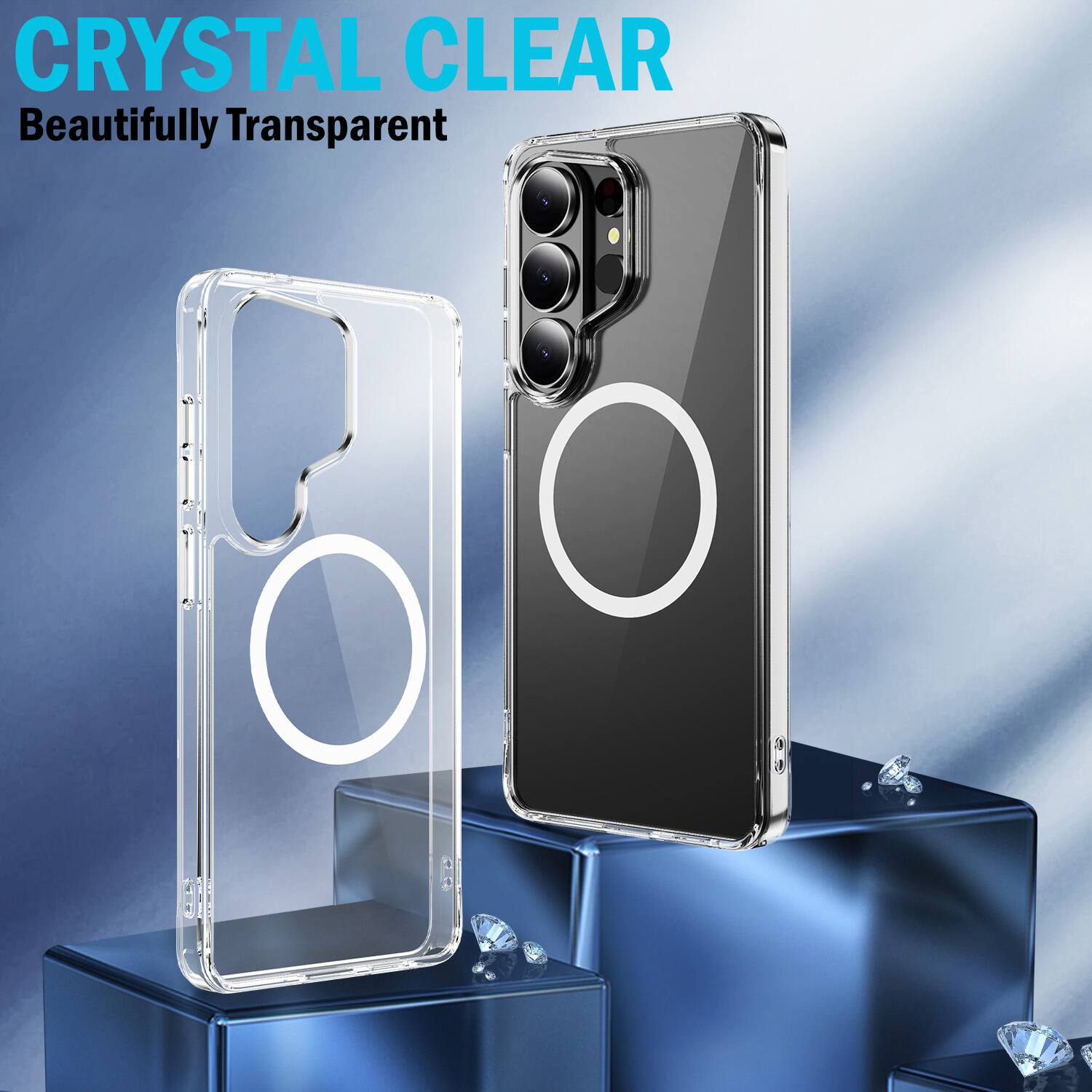 CRYSTAL CLEAR  
Beautifully Transparent